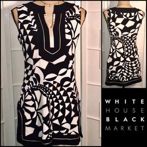 WHBM sleeveless tunic top